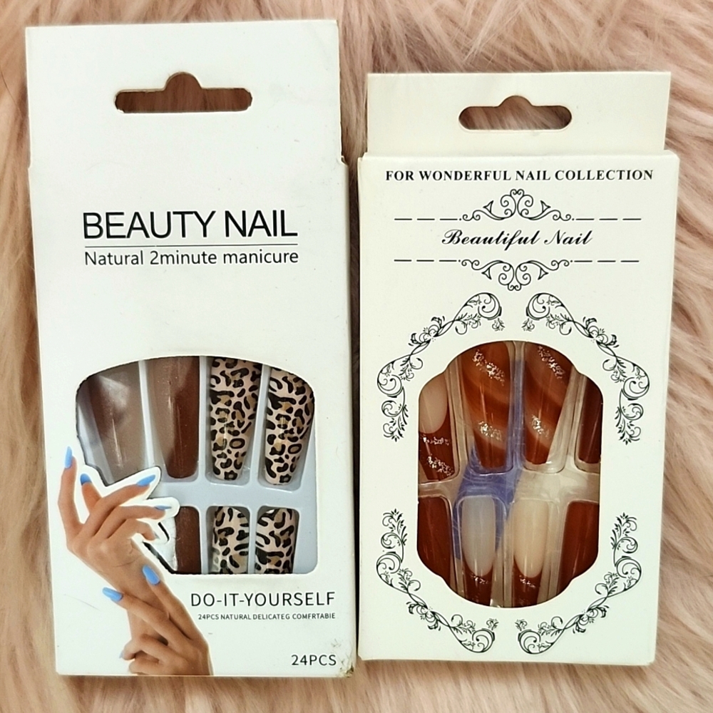BOGO SALE!! Brand New BEAUTIFUL NAIL False Nails-XL